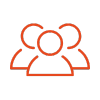 Clean icon showing centralized shipping dashboard with tracking and scheduling tools