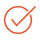 Clean icon showing synchronized data and information accuracy